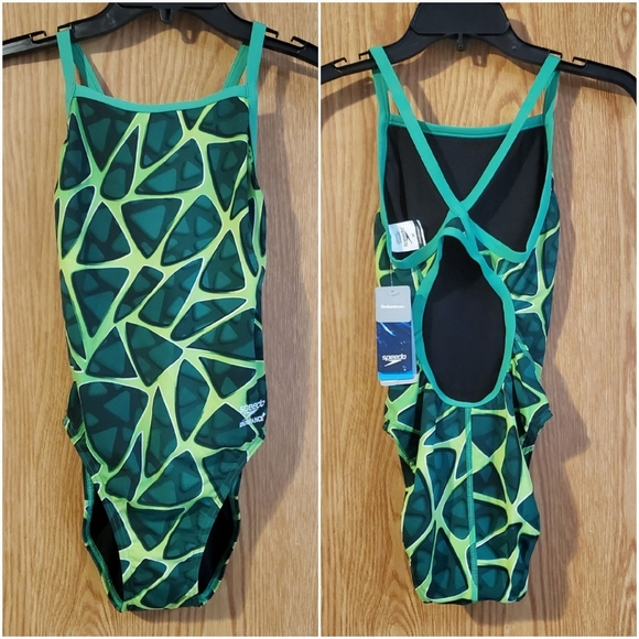 Size 28 Speedo endurance+ one piece swimsuit - Picture 2 of 13